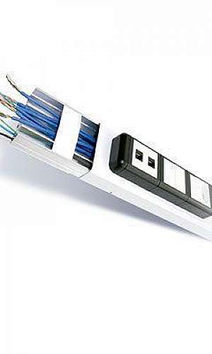 Canaleta de alumínio para elétrica Canaleta de alumínio para elétrica