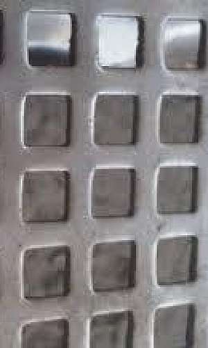 Chapa perfurada quadrada Chapa perfurada quadrada