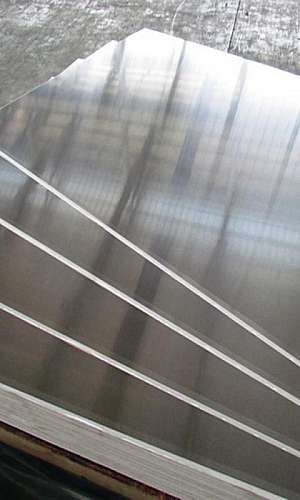 Chapas de alumínio recortadas Chapas de alumínio recortadas