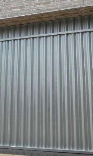 Portão de alumínio para garagem Portão de alumínio para garagem